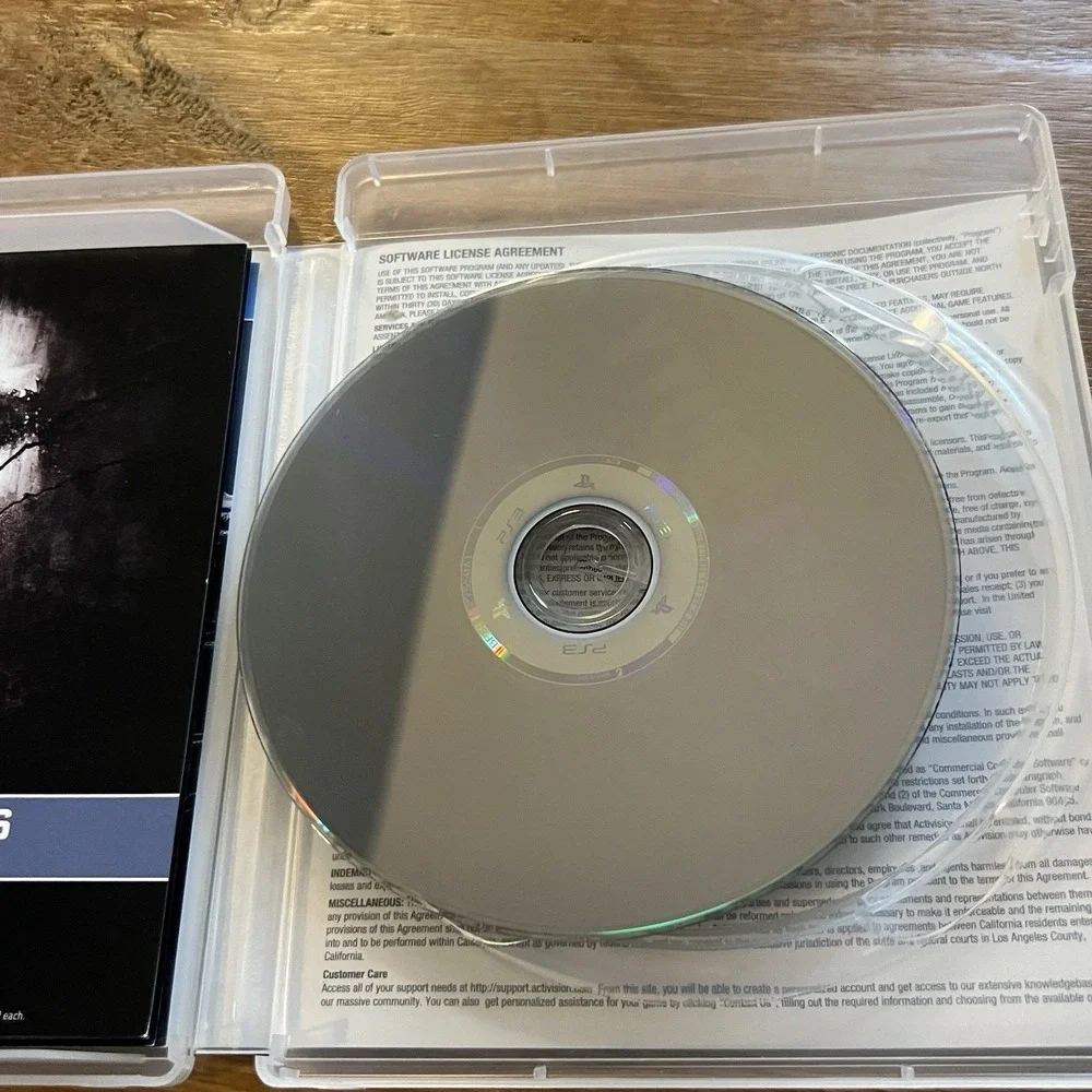 Call of Duty Ghosts PS3 PlayStation 3 w Case Disc